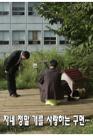 자네 정말 개를 사랑하는 구먼...