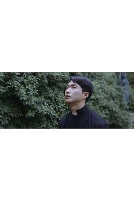 검푸른 잎사귀 사이로