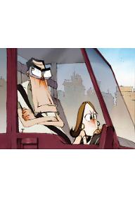 아빠가 딸에게 처음 운전대를 맡긴 날