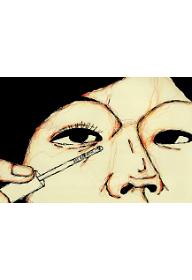 명자야, 울지마. 화장지워져...